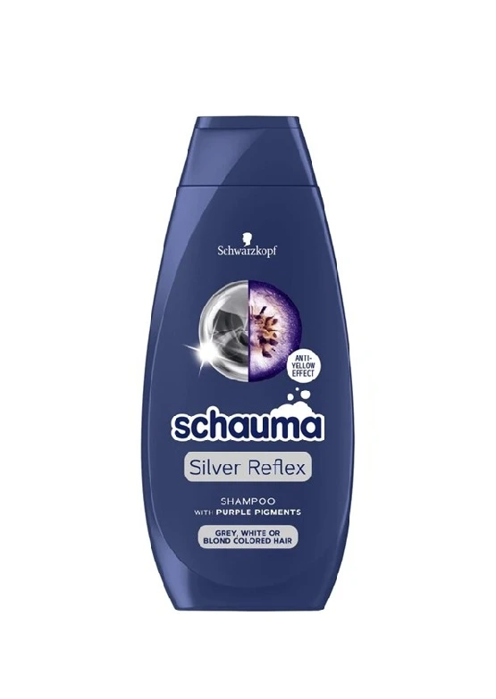SCHAUMA SAMPON 400ML SILVER REFLEX 